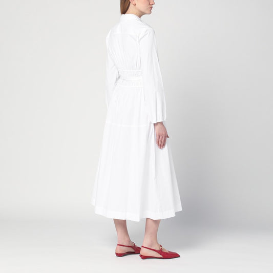 Semicouture White Coralise chemise dress