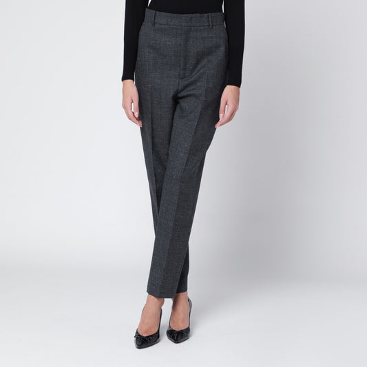 Moschino Grey wool trousers