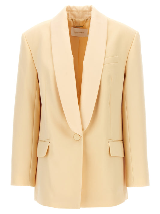 Zimmermann Illustration Shawl Tux Jacket Blazer
