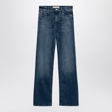 Mother Washed blue jeans The Kick It