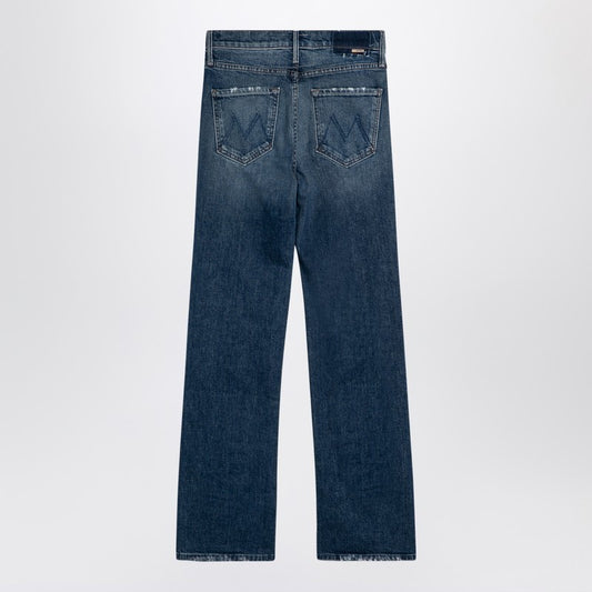 Mother Washed blue jeans The Kick It
