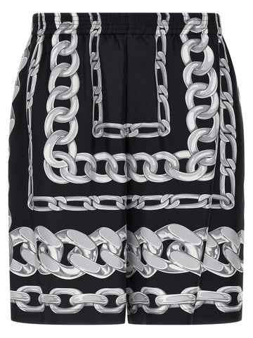 Versace Medusa Chains Bermuda Shorts