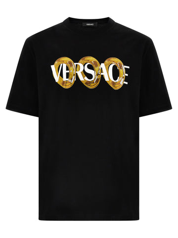Versace Logo Print T-shirt