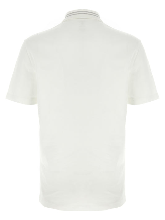 Versace Medusa Embroidery Polo Shirt