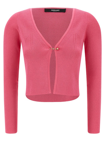 Versace Safety Pin Cardigan