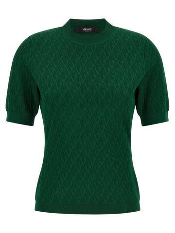 Versace V-pattern T-shirt