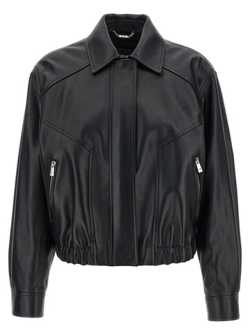 Versace Leather Blouson