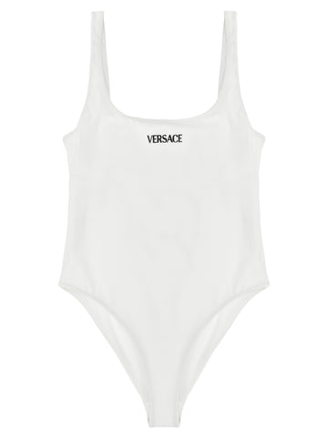 Versace Logo One-piece Swimsuit