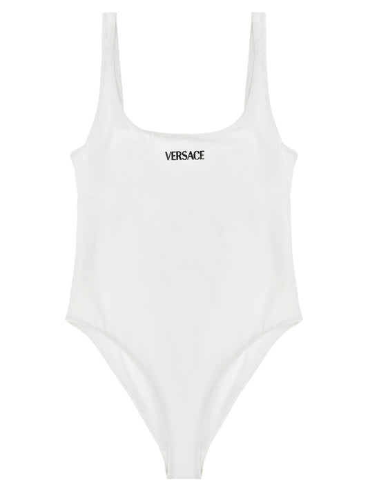 Versace Logo One-piece Swimsuit