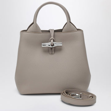 Longchamp Le Roseau clay-coloured bag S