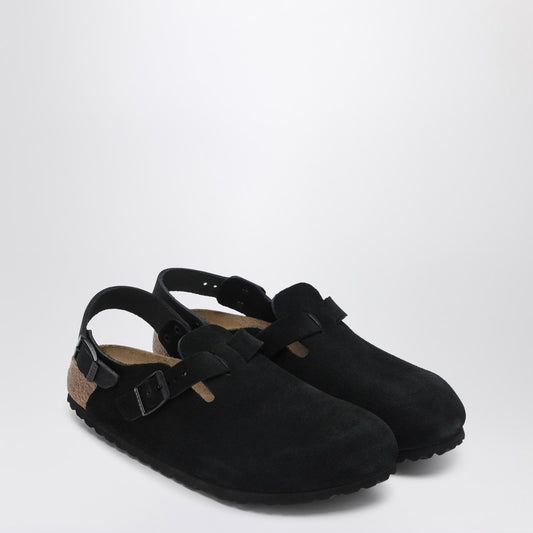 Birkenstock Black suede Tokyo ciabatta