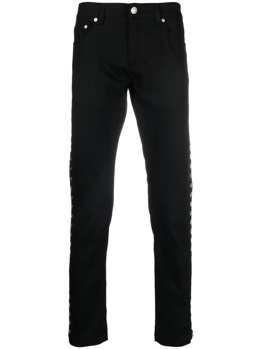 Alexander McQueen mid-rise skinny jeans
