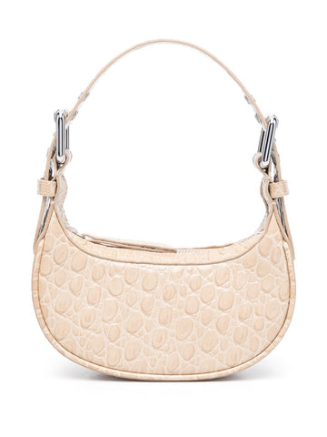 By Far Pre By Far mini Soho crocodile-embossed shoulder bag