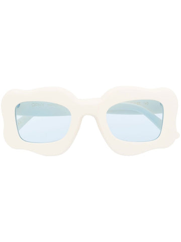 Bonsai oversized curved-frame sunglasses