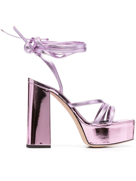 Giuseppe Zanotti Metallic 125mm platform sandals