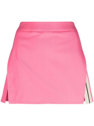 Palm Angels Cotton mini skirt