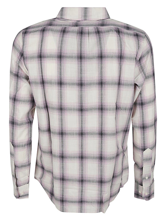 Lee long-sleeve plaid shirt