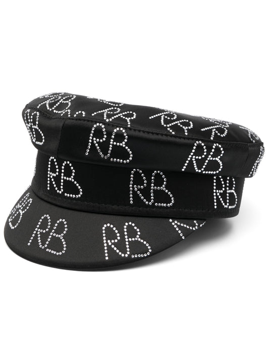 Ruslan Baginskiy crystal-embellished Baker Boy Hat