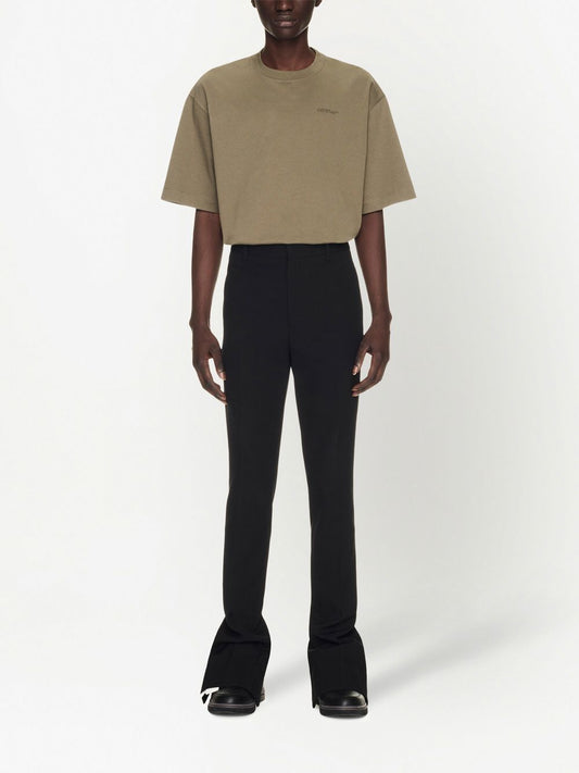 Off White Wool skinny trousers