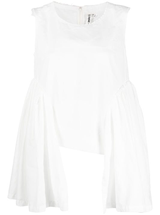 Comme Des Garcons Tank top with draped detail
