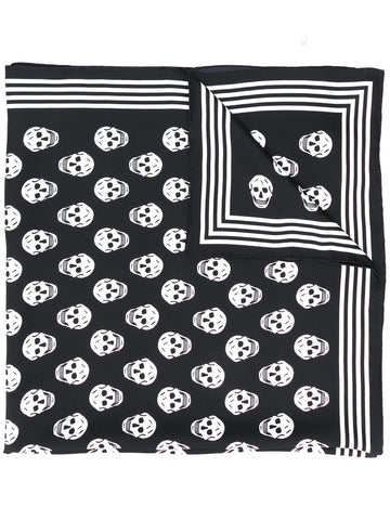 Alexander McQueen Skull silk scarf