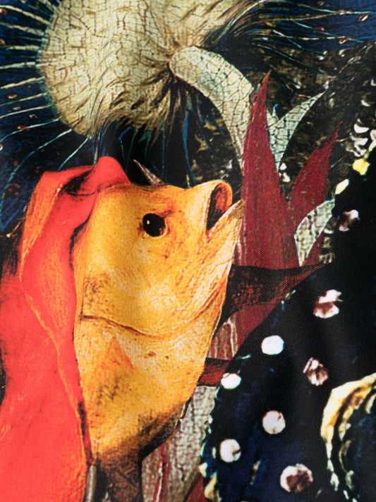 Alexander McQueen Hieronymus Bosch-print Jersey Bodysuit