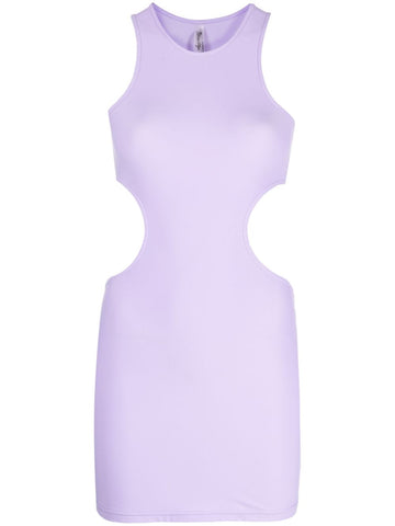 Reina Olga Cut-out detail short dress