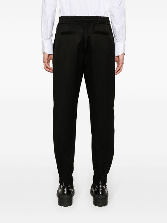 Alexander McQueen Tapered-leg cotton trousers