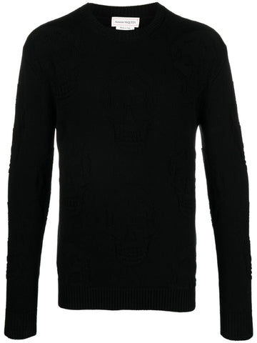 Alexander McQueen Sweater with jacquard effect