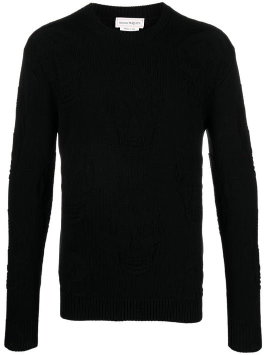 Alexander McQueen Sweater with jacquard effect