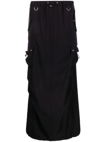 Coperni Tailored cargo maxi skirt