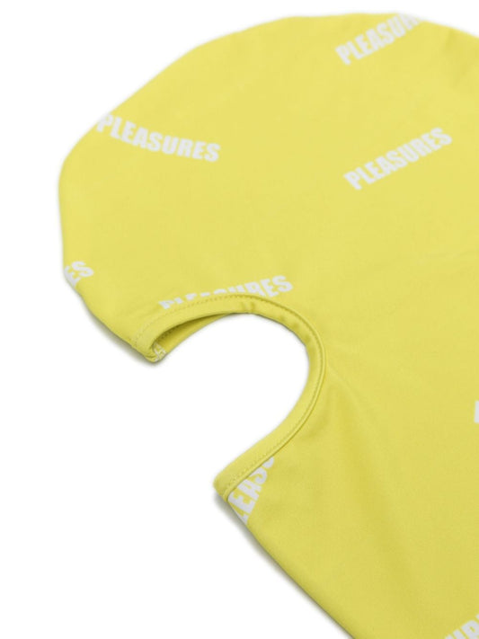 Pleasures Logo-Print Stretch Balaclava