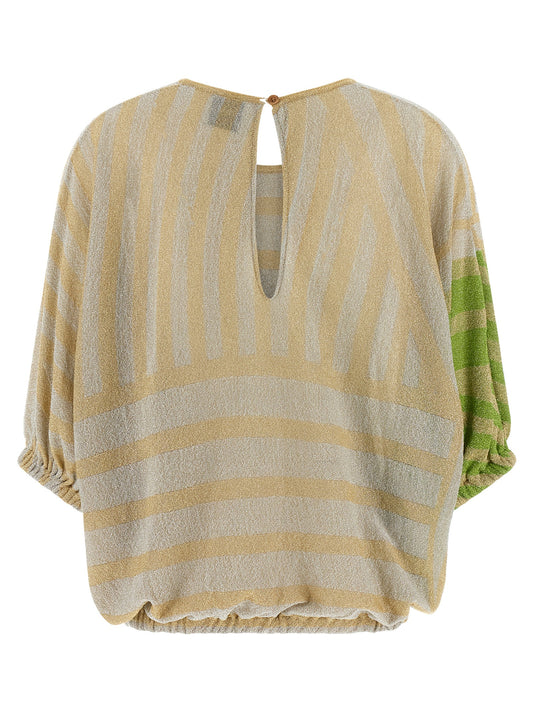 Nude Lurex Sweater