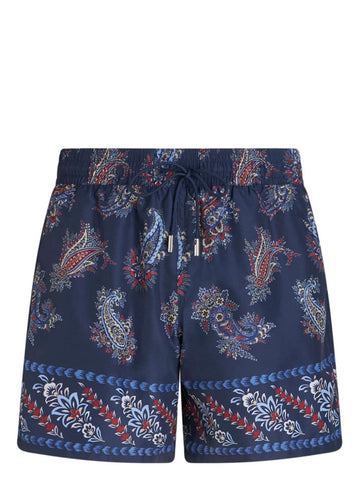Etro Paisley-print swim shorts