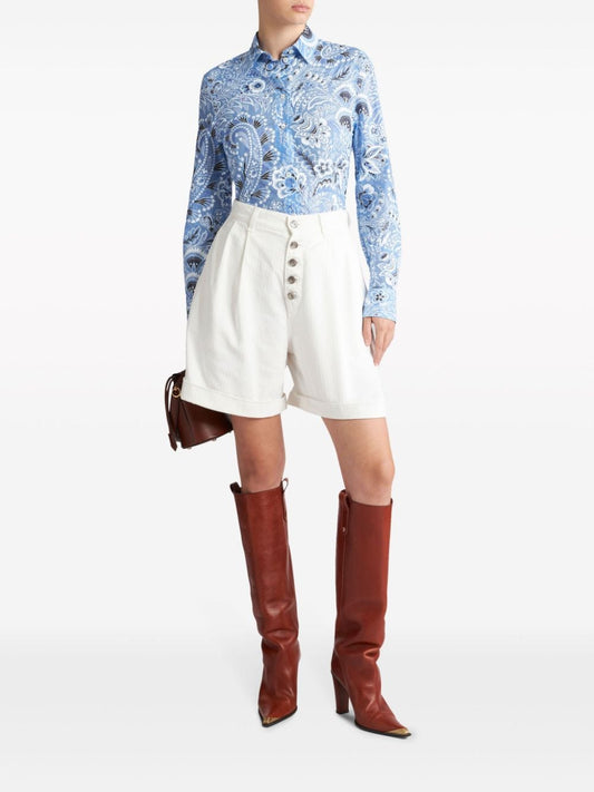 Etro Paisley print shirt