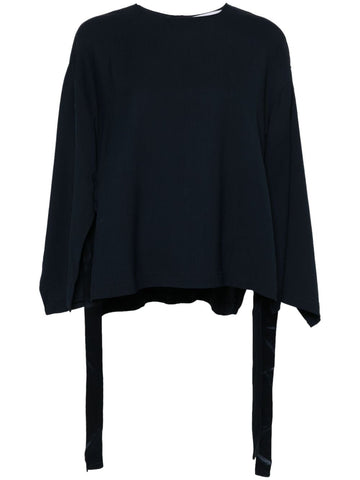 Erika Cavallini Semi-Couture Top Blue