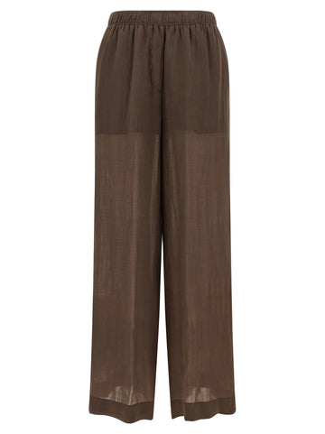 Nude Palazzo Pants