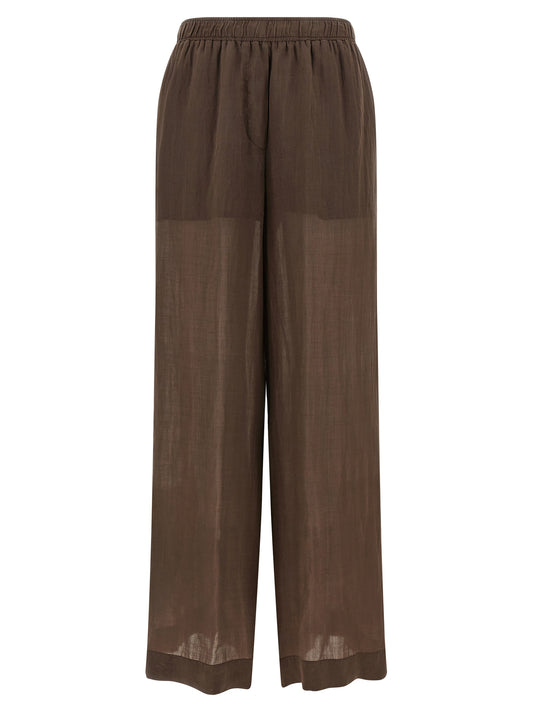 Nude Palazzo Pants
