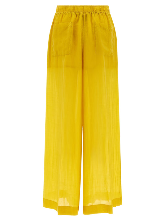 Nude Palazzo Pants
