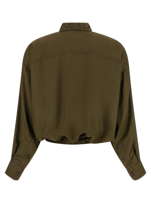 Nude Plastron Shirt