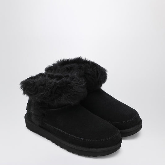 UGG Black Classic Ultra Mini Chalet boots