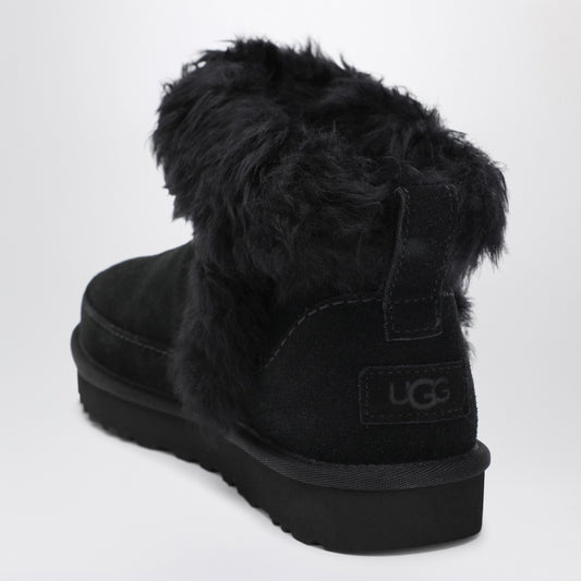 UGG Black Classic Ultra Mini Chalet boots