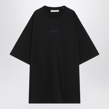 Fear of God Essentials Black cotton T-shirt