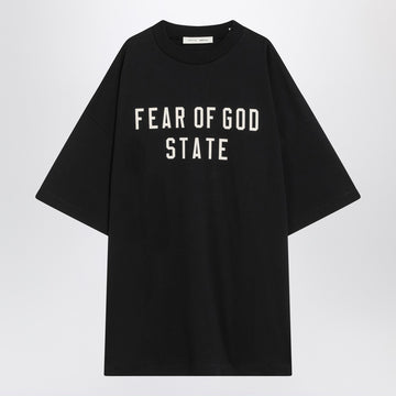 Fear of God Essentials Black 90’s cotton T-shirt