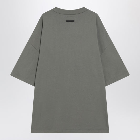 Fear of God Essentials Moss-colored 90’s cotton T-shirt