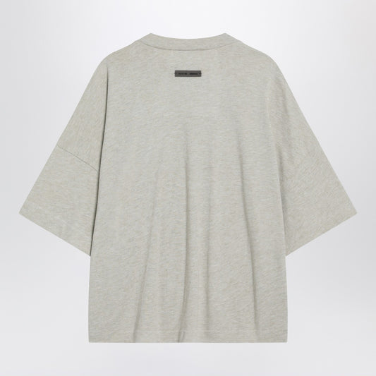 Fear of God Essentials Oversized greige cotton-blend T-shirt
