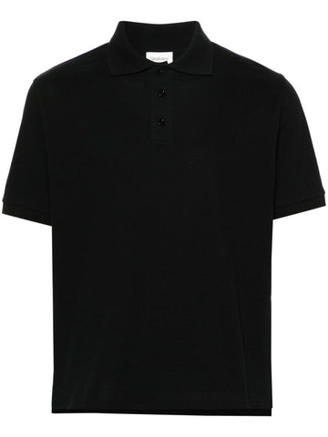 Saint Laurent Piquet cotton polo shirt