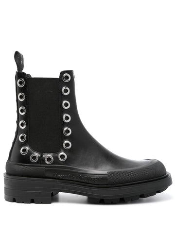 Alexander McQueen Chelsea Boots With Eyelets