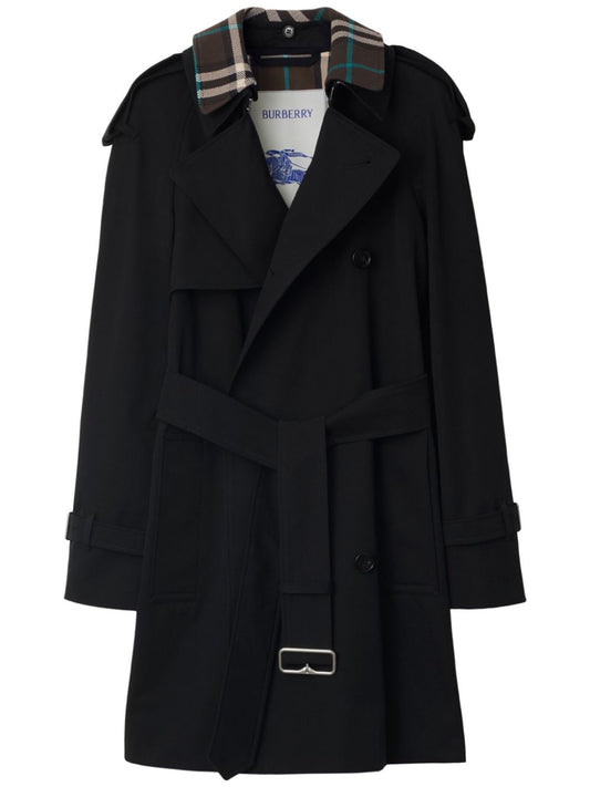 Burberry detachable-collar trench coat
