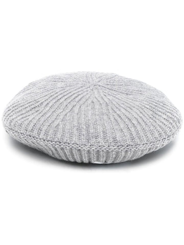 Ganni Ribbed wool hat